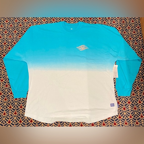 Disney Cruise Line 25th Silver Anniversary at Sea Ombré Spirit Jersey NEW - Picture 2 of 2